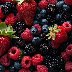 Frutos del bosque IQF (framb., moras, aránd.)